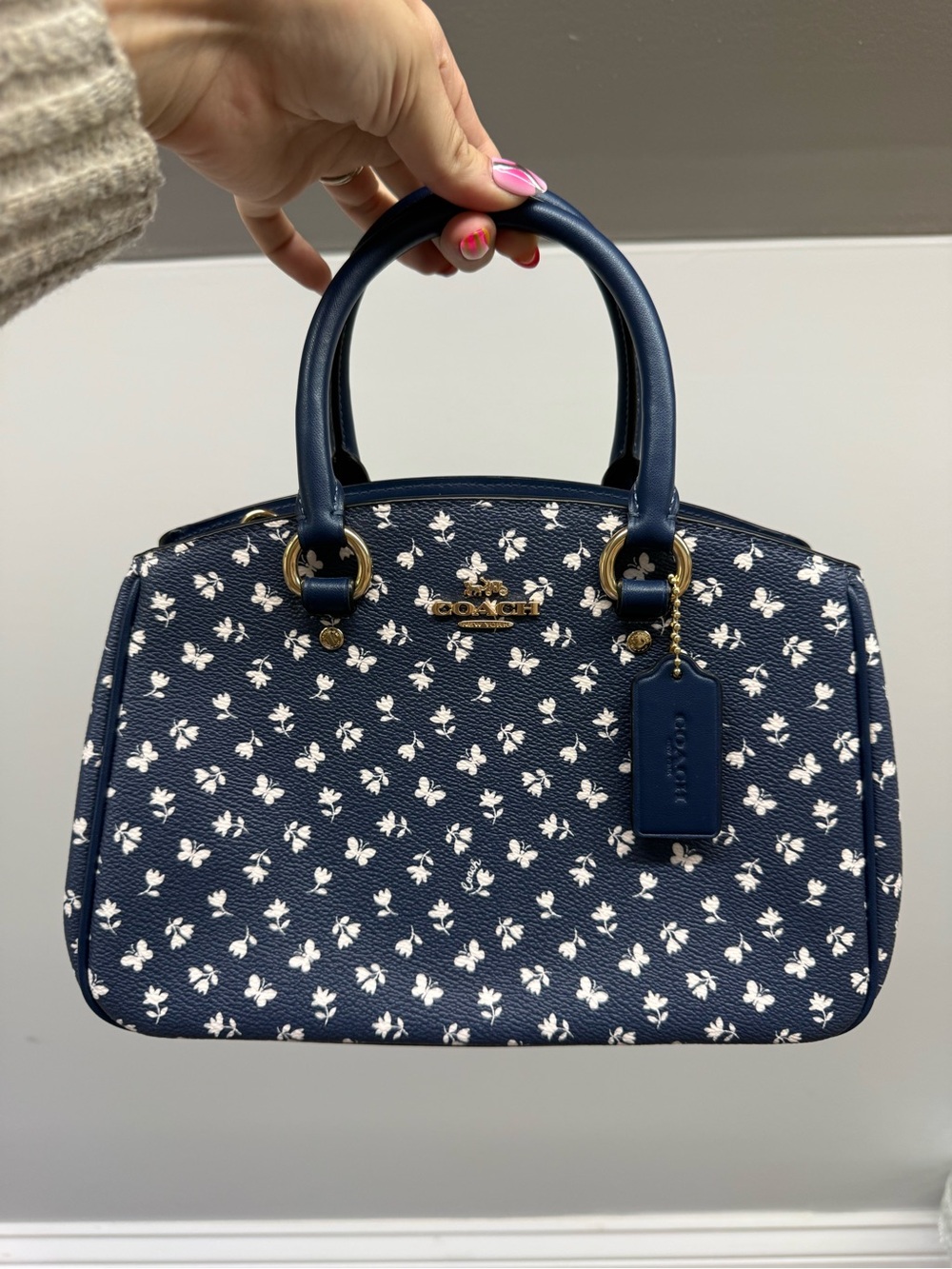 Coach Savannah small carryall bag